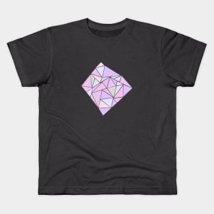 Pastel shards Kids T-Shirt